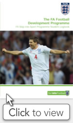 FA Step in to Sport Programme Student Logbook